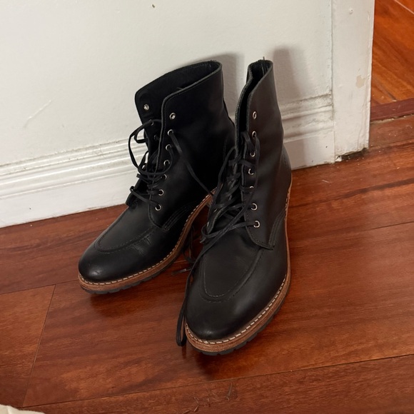 Red Wing Black Clara Boots - Picture 8 of 9